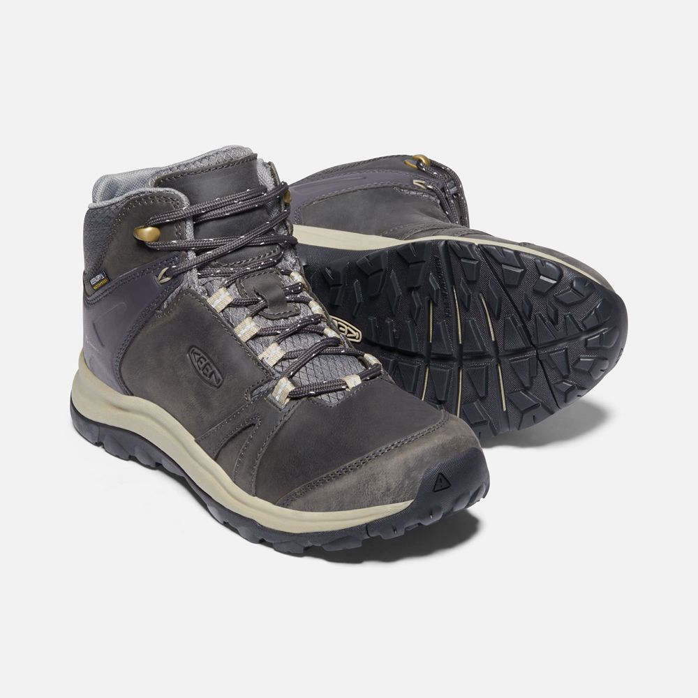 Keen Vandringskängor Dam Mörk Grå - Terradora Ii Läder Waterproof - 839760BIF